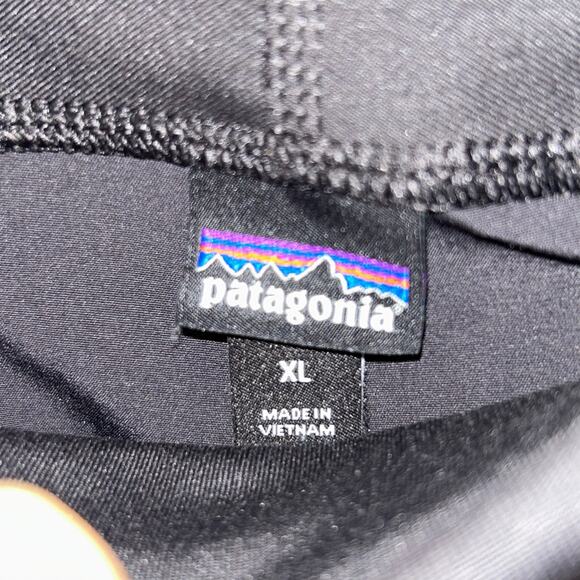 Patagonia Happy Hike Studio Pants Joggers Gray Pull On Stretch Hiking Size XL - Picture 3 of 9